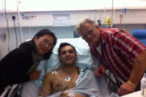 16. surgery with mum and dad